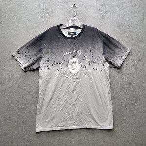 Cookies Men Shirt XL Black Logo And Cookie Graphic Embroidery Splatter